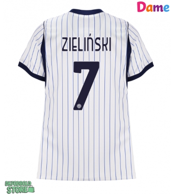 Inter Milan Piotr Zielinski #7 Replika Udebanetrøje Dame 2026-27 Kortærmet